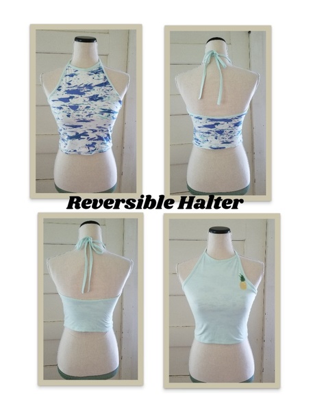 Halter Top Tops - 🍉🍉Reversible Halter Top